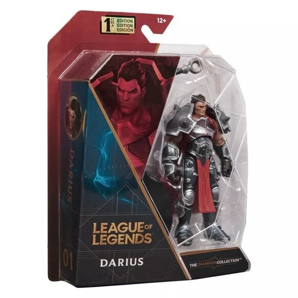 League of Legends The Champion Collection 4" Darius Collectible Figure w/ Axe - Picture 3 of 9